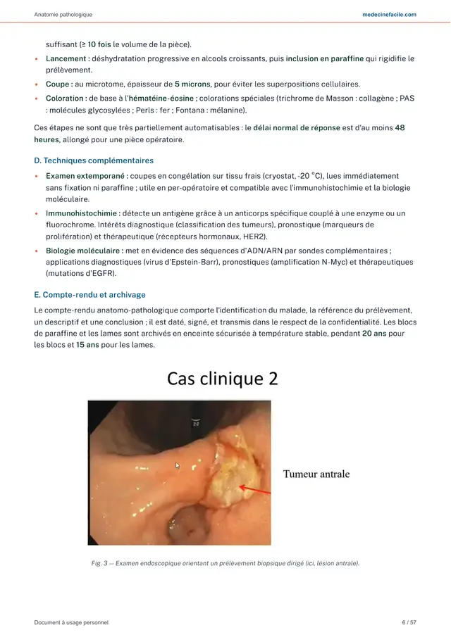 Anatomie pathologique — page 6
