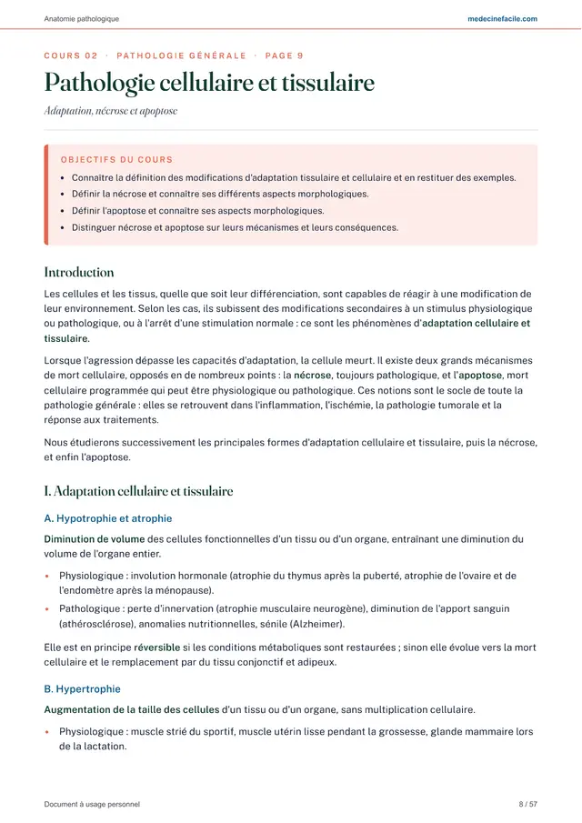 Anatomie pathologique — page 8
