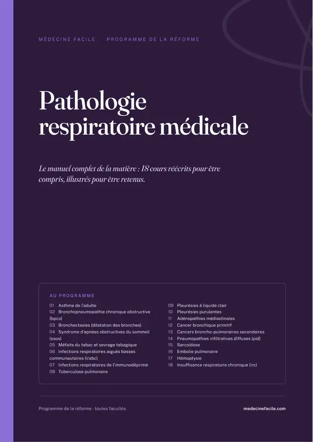 Pathologie respiratoire — page 1