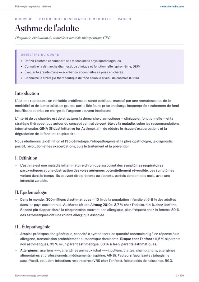 Pathologie respiratoire — page 2