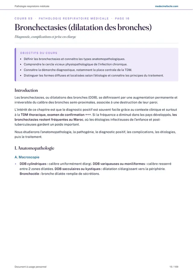 Pathologie respiratoire — page 15