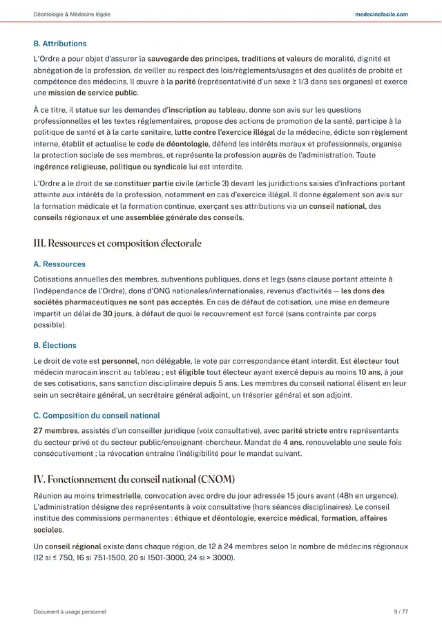 Médecine légale et déontologie — page 9
